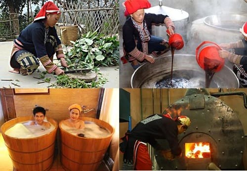 Sử dụng lá thuốc tắm cải thiện sức khỏe