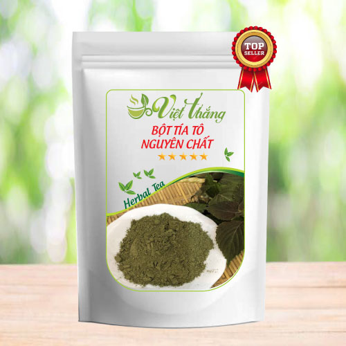 Bột cây tía tô nguyên chất
