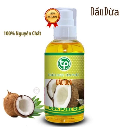 Dầu dừa ( không mùi ) nguyên chất