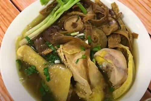 Măng hầm gà
