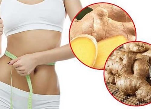 Bột củ gừng giảm cân