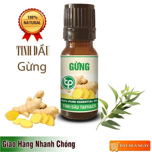 Tinh dầu gừng nguyên chất