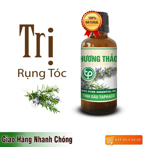 Tinh dầu thiên nhiên trị rụng tóc hiệu quả