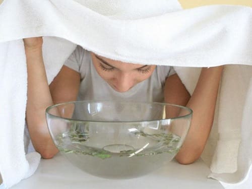 Sạch bã nhờn nhờ lá hương nhu