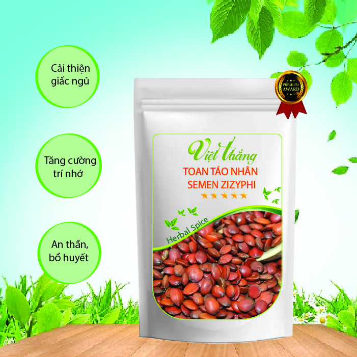 Toan táo nhân sấy khô nhà Việt Thắng