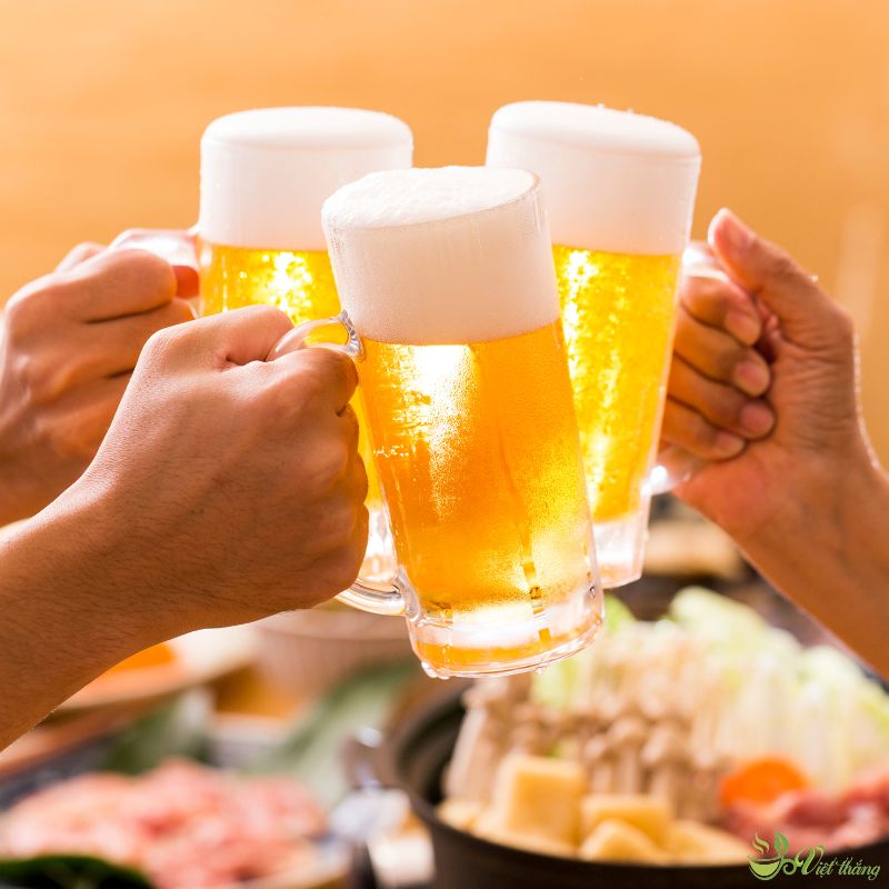 Ảnh hưởng của bia đến cơ bắp và năng lượng 