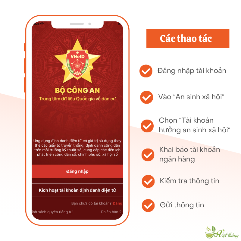 Hướng dẫn nhận quà tết 400.000đ bằng VNeID