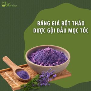 Bảng giá Bột Thảo dược gội đầu mọc tóc Quý I/2026