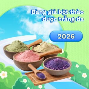 Bảng giá Bột Thảo dược làm trắng da Quý I/2026