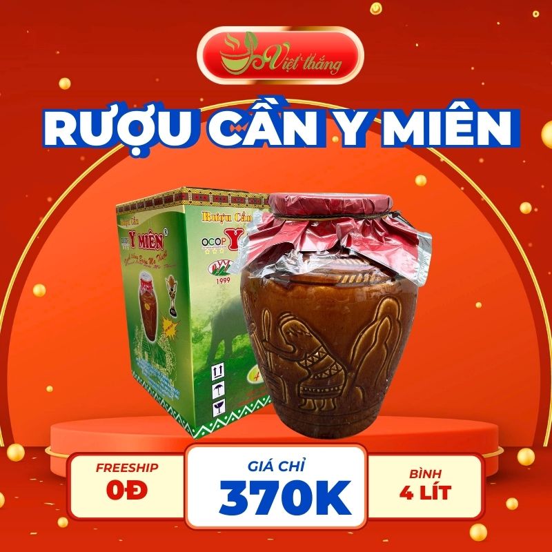Rượu cần Y Miên 4 lít giá bao nhiêu?