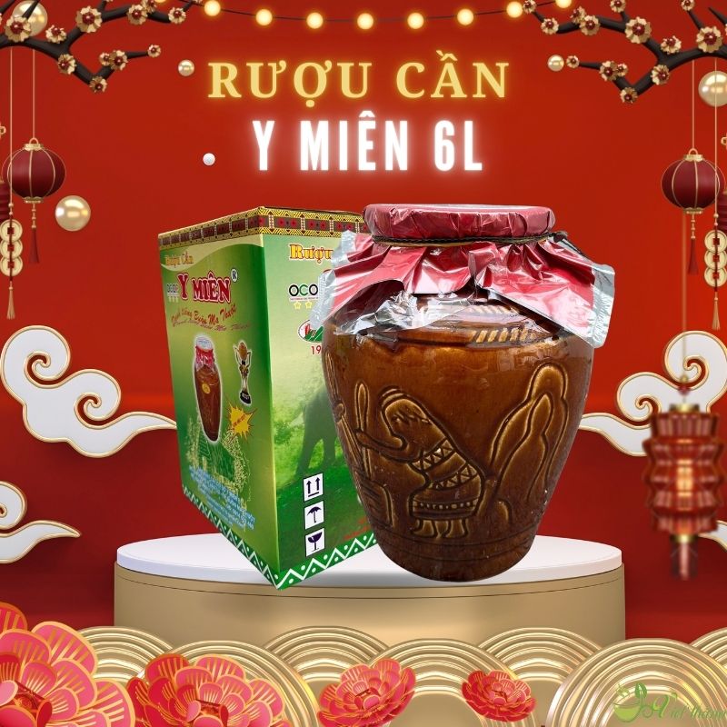 Rượu cần Y Miên 6 lít có giá bao nhiêu?