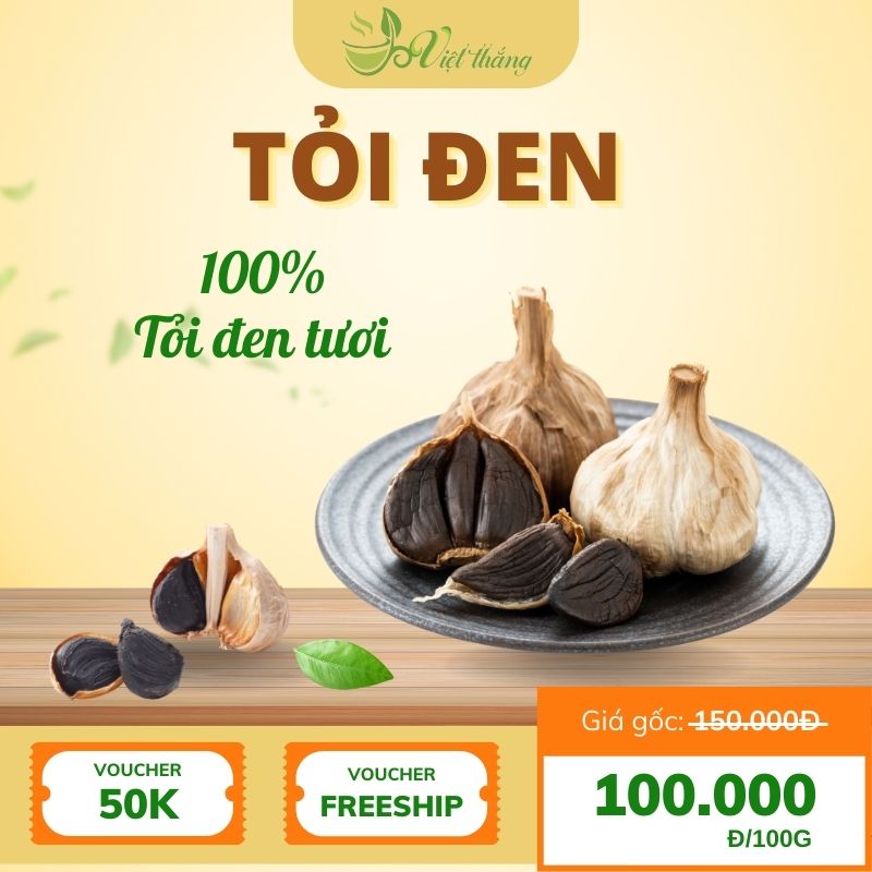 Tỏi đen nguyên chất tại Việt Thắng