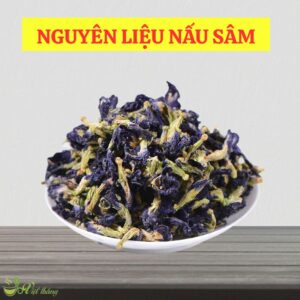 mua sỉ hoa đậu biếc nguyên liệu nấu sâm tại tphcm