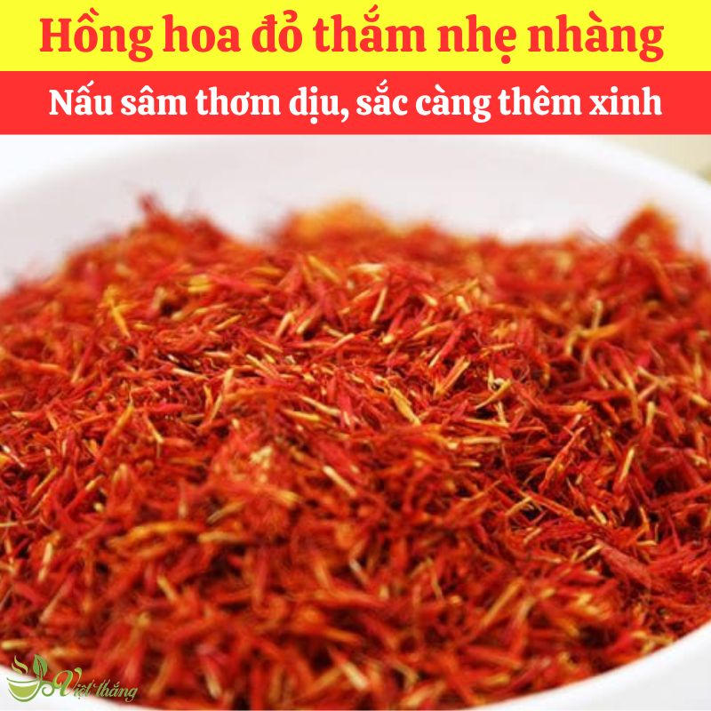 Cách nấu nước sâm với Hồng hoa ngon