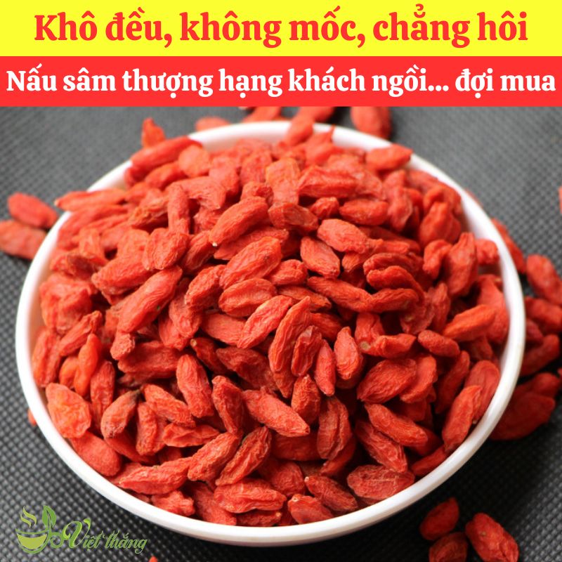 Mua kỷ tử nguyên liệu nấu nước sâm giá sỉ tại TPHCM