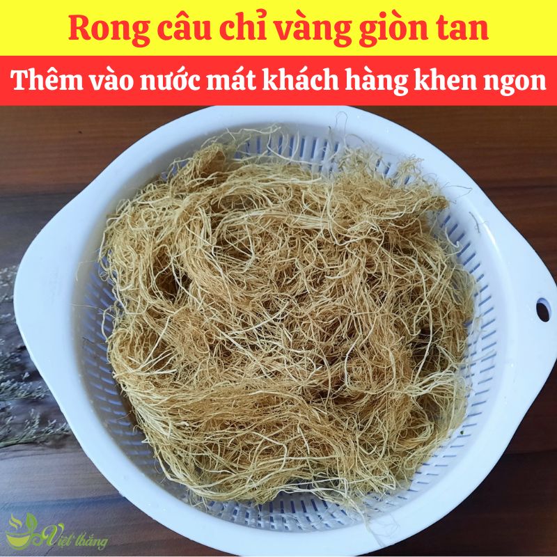 Mua rong câu chỉ vàng nguyên liệu nấu nước sâm giá sỉ tại TPHCM