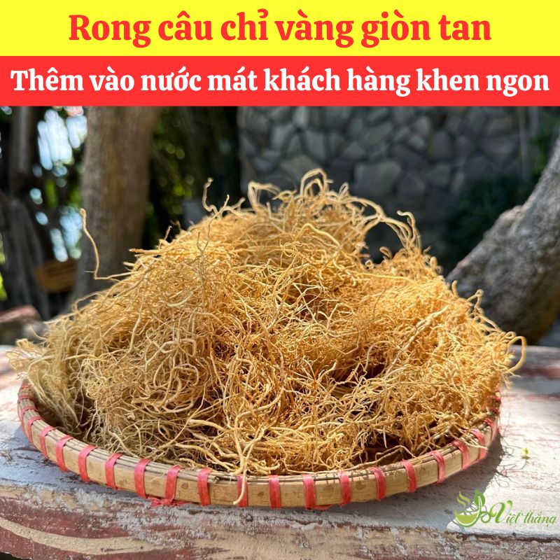 Rong câu chỉ vàng nấu sâm tại tphcm bao nhiêu 1kg