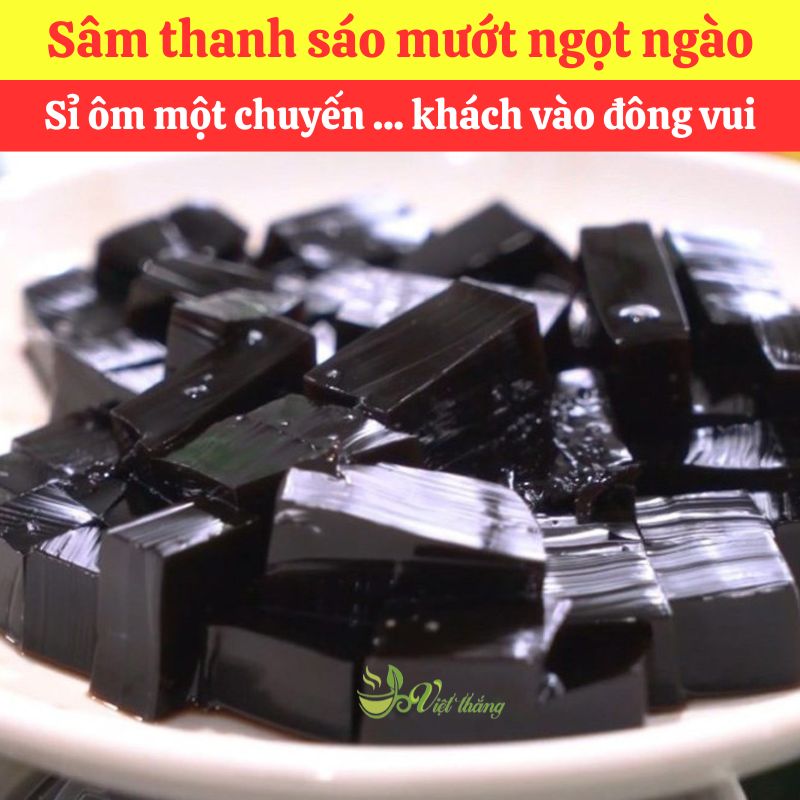 Mua sương sáo nguyên liệu nấu nước sâm giá sỉ tại TPHCM