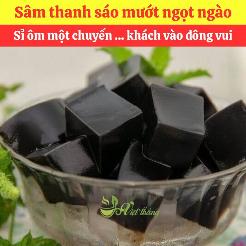 Hướng dẫn làm sương sáo từ lá sương sáo