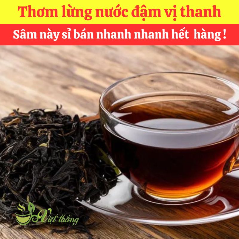 Trà đen (hồng trà) nguyên liệu nấu sâm bao nhiêu 1kg?