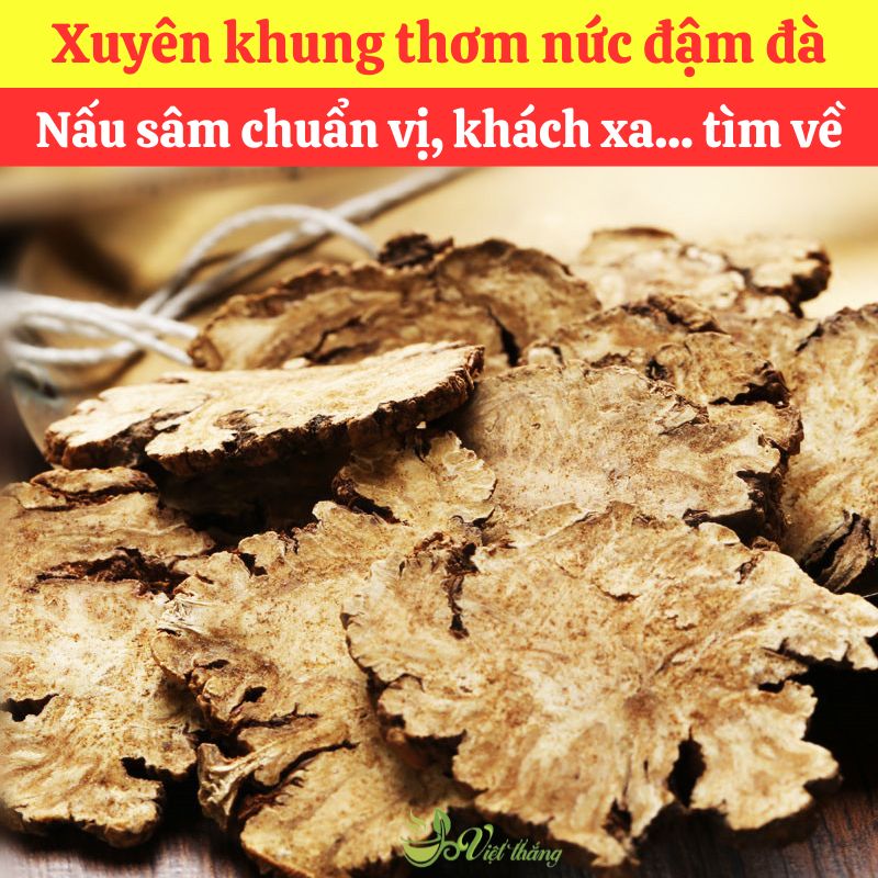 Cách nấu nước sâm với xuyên khung ngon