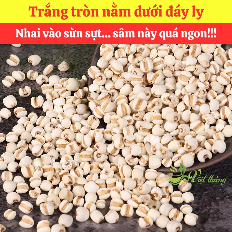 Mua ý dĩ nguyên liệu nấu sâm