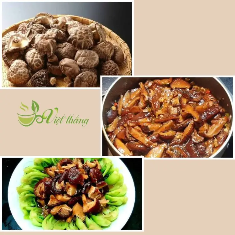 Chế biến nấm đông cô