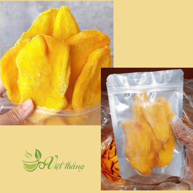 Quy cách đóng gói xoài sấy dẻo