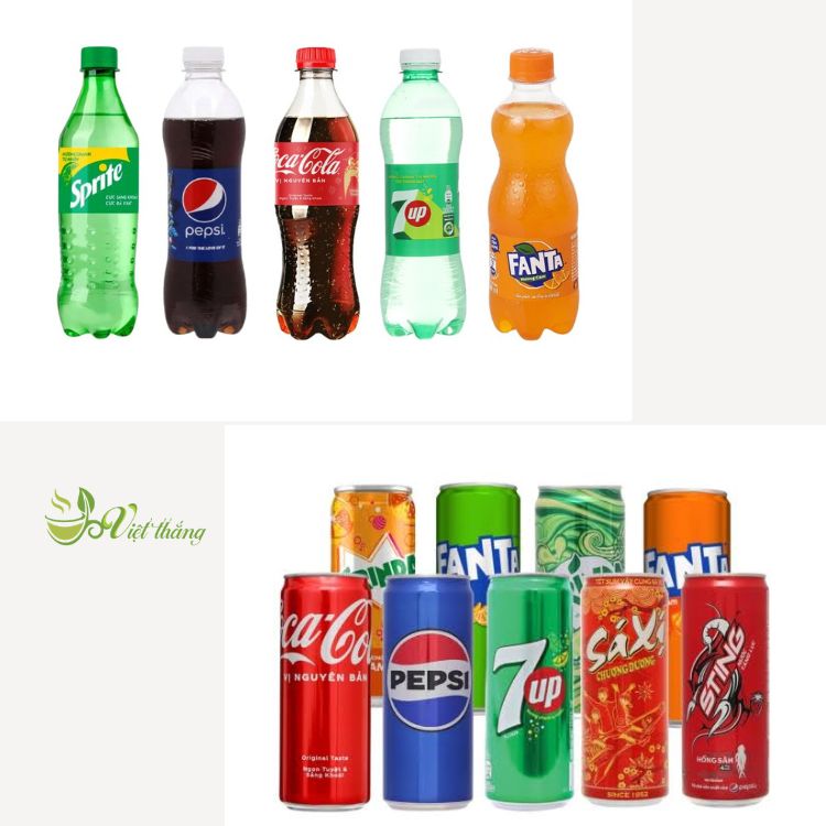 Các loại nước ngọt phổ biến