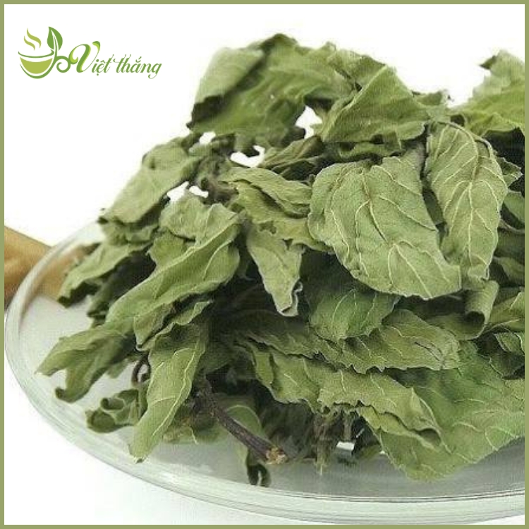 Lá bạc hà sấy khô