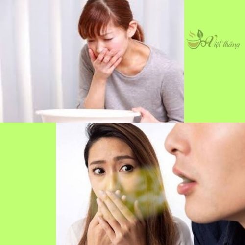 Đắng miệng vào buổi sáng