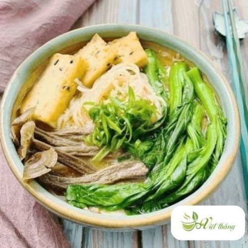 Nấm lộc nhung nấu mì