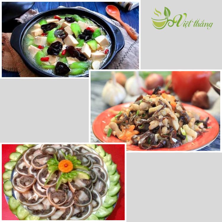 Chế biến nấm mộc nhĩ sấy khô