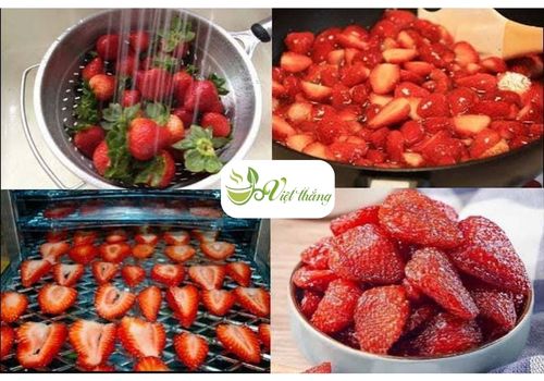 Cách làm dâu sấy dẻo