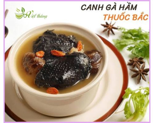 Cách nấu gà tiềm thuốc bắc