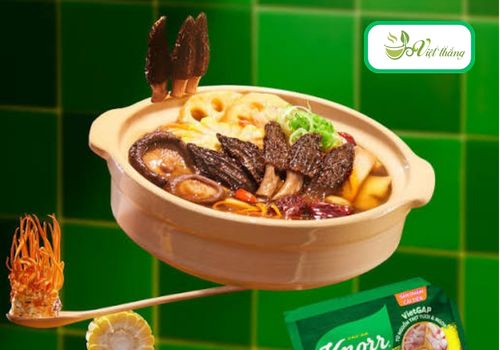 Kết hợp món ăn với nấm bung dê