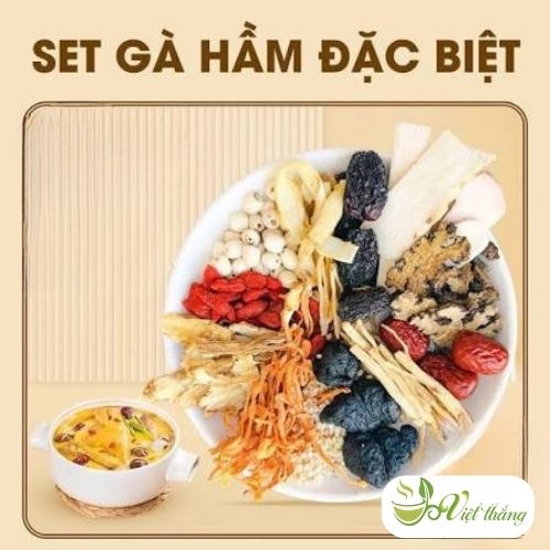 Set canh hầm gà Việt Thắng