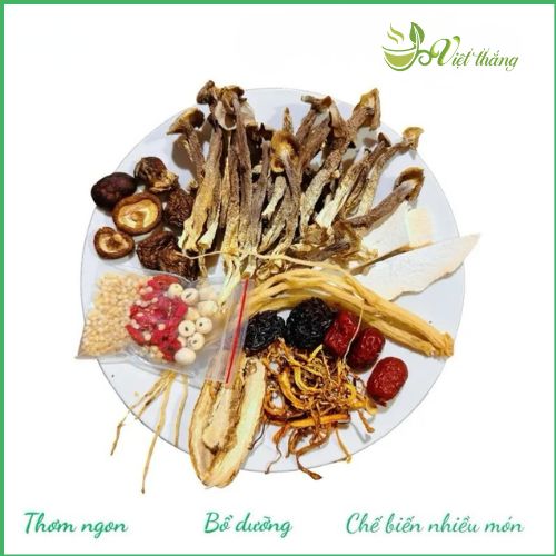 Giá trị dinh dưỡng có trong nấm hầm canh 14 vị