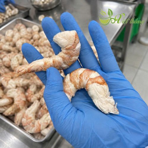 Tôm sấy thăng hoa ăn sống